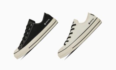 【2025年 3/7 発売】CONVERSE ALL STAR GORE-TEX EL OX “Black/Bone White” (コンバース オールスター ゴアテックス “ブラック/ボーンホワイト”) [31313960/31313961]