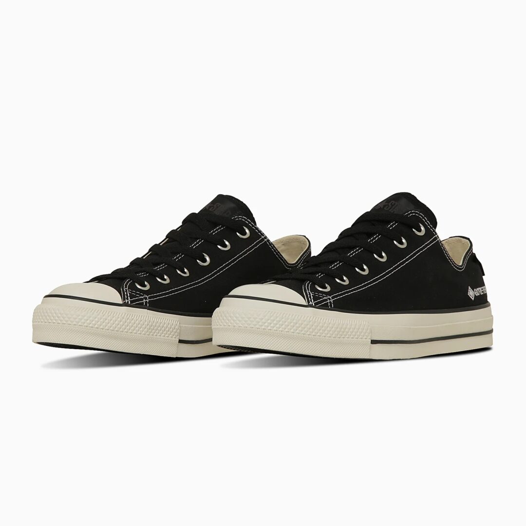 【2025年 3/7 発売】CONVERSE ALL STAR GORE-TEX EL OX “Black/Bone White” (コンバース オールスター ゴアテックス “ブラック/ボーンホワイト”) [31313960/31313961]