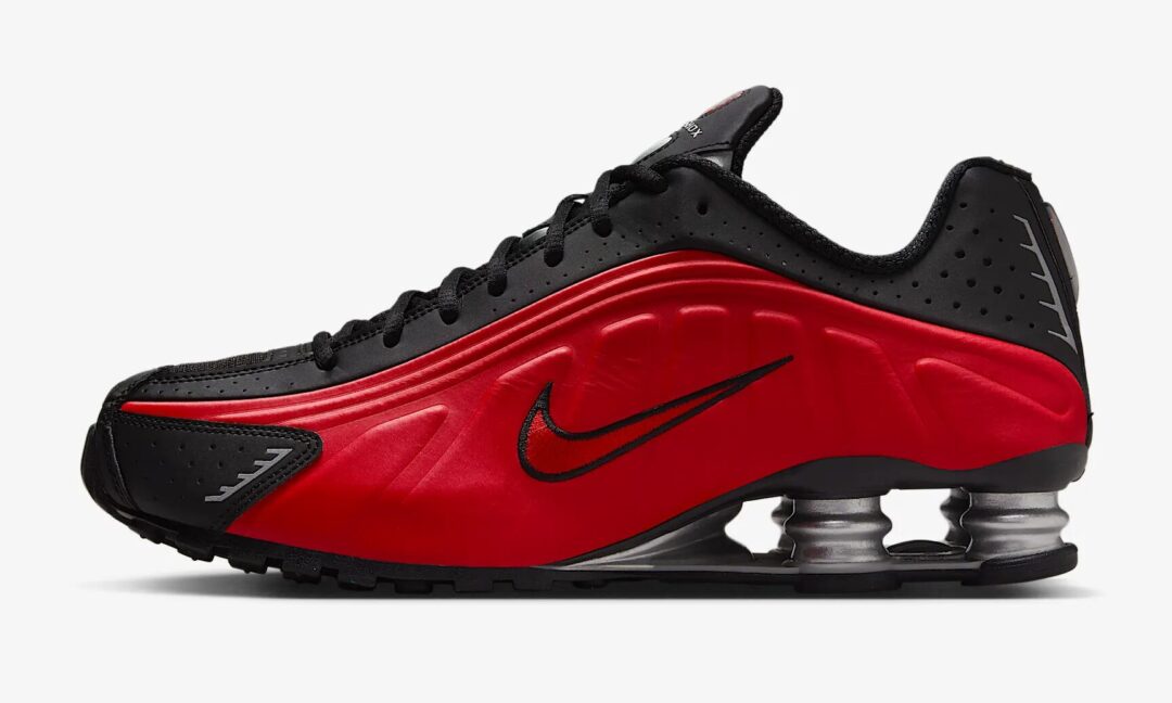 【2025年 3/17 発売】NIKE SHOX R4 “University Red/Black” (ナイキ ショックス “ユニバーシティレッド/ブラック”) [HQ1988-600]