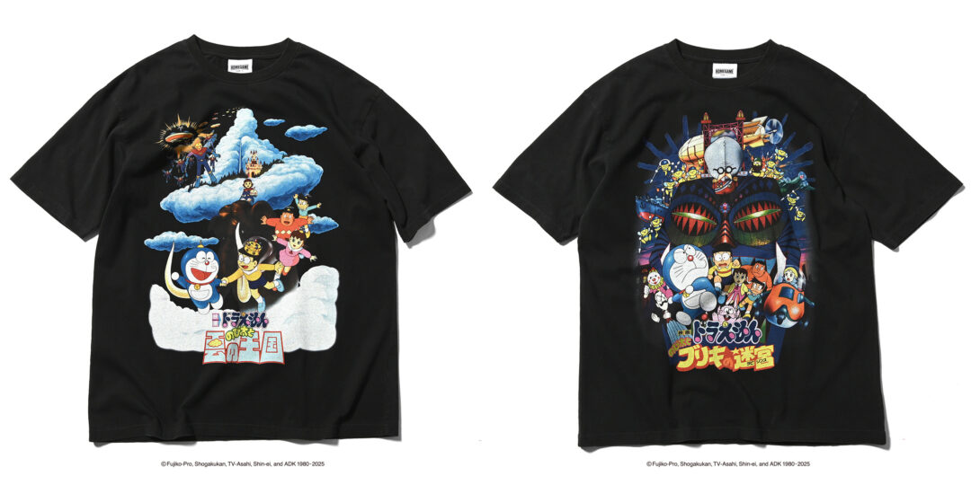 HOMEGAME × ドラえもん45周年記念 コラボTEEが2025年 3/22 発売 (ホームゲーム Draemon)