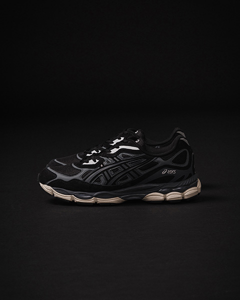 【2025年 3/28 発売・販路限定】ASICS GEL-NYC “Black/Black” (アシックス ゲル エヌワイシー) [1203A739.001]