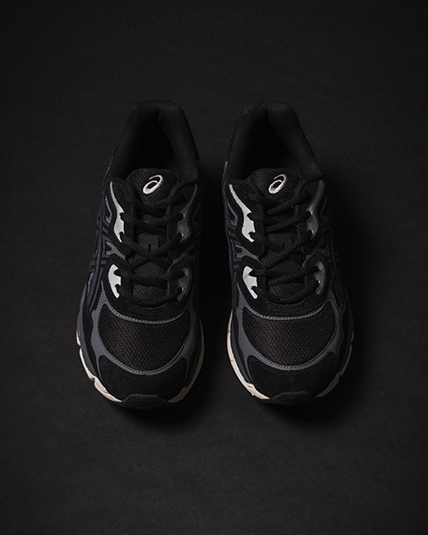 【2025年 3/28 発売・販路限定】ASICS GEL-NYC “Black/Black” (アシックス ゲル エヌワイシー) [1203A739.001]