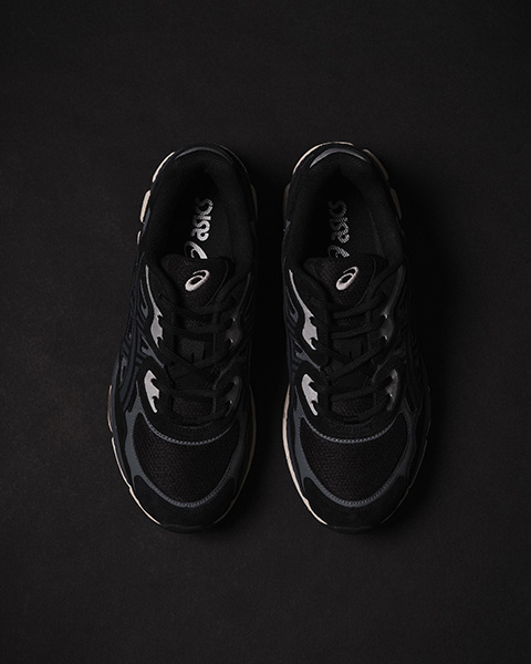 【2025年 3/28 発売・販路限定】ASICS GEL-NYC “Black/Black” (アシックス ゲル エヌワイシー) [1203A739.001]