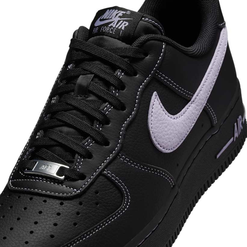 【2025年 発売予定】NIKE AIR FORCE 1 LOW “Black/Lilac” (ナイキ エア フォース 1 ロー “ブラック/ライラック”) [HQ2037-001]