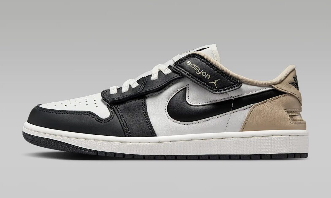 【2025年 3/3 発売】NIKE AIR JORDAN 1 LOW EASYON “Summit White/Rattan/Off Noir” (ナイキ エア ジョーダン 1 ロー イージーオン “サミットホワイト/ラタン/オフノワール”) [DM1206-153]