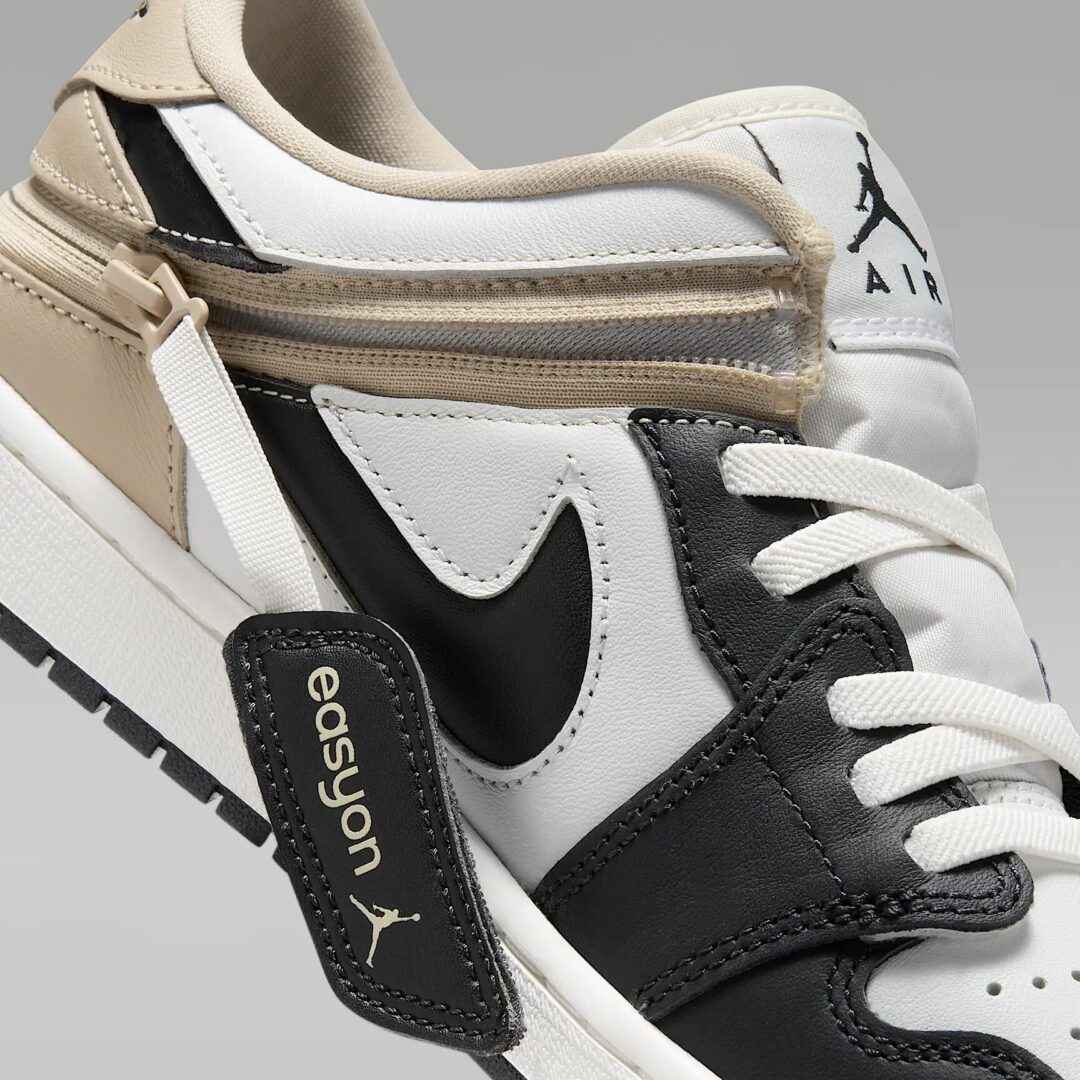 【2025年 3/3 発売】NIKE AIR JORDAN 1 LOW EASYON “Summit White/Rattan/Off Noir” (ナイキ エア ジョーダン 1 ロー イージーオン “サミットホワイト/ラタン/オフノワール”) [DM1206-153]