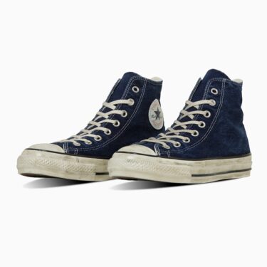 【2025年 3/18 発売】CONVERSE ALL STAR AGED FADEDDENIM AG HI “Navy” (コンバース オールスター エイジド フェイデッドデニム) [31315220]