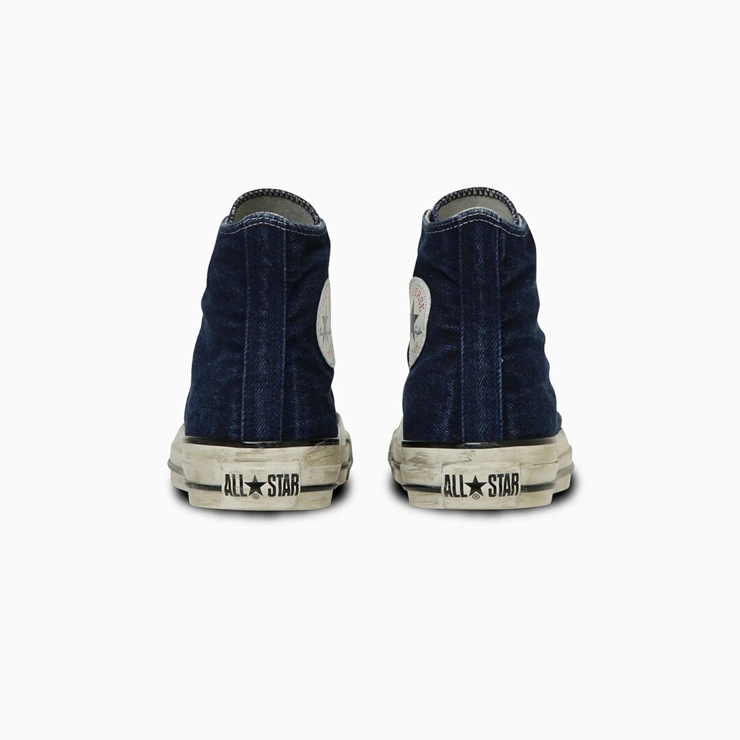 【2025年 3/18 発売】CONVERSE ALL STAR AGED FADEDDENIM AG HI “Navy” (コンバース オールスター エイジド フェイデッドデニム) [31315220]