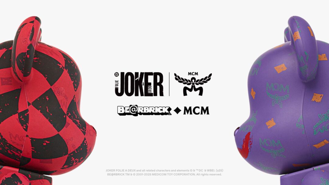 映画『ジョーカー：フォリ・ア・ドゥ』にインスパイアされた MCM × BE@RBRICK 第4弾が発売 (エムシーエム ベアブリック)