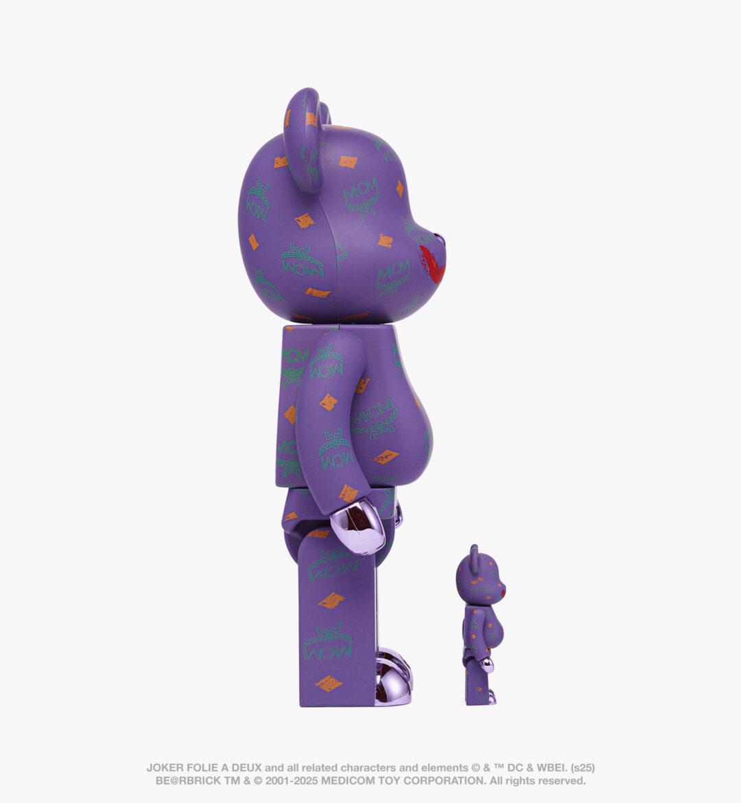 映画『ジョーカー：フォリ・ア・ドゥ』にインスパイアされた MCM × BE@RBRICK 第4弾が発売 (エムシーエム ベアブリック)