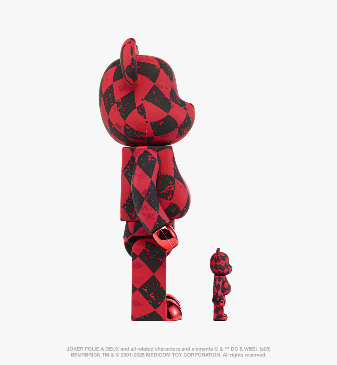 映画『ジョーカー：フォリ・ア・ドゥ』にインスパイアされた MCM × BE@RBRICK 第4弾が発売 (エムシーエム ベアブリック)