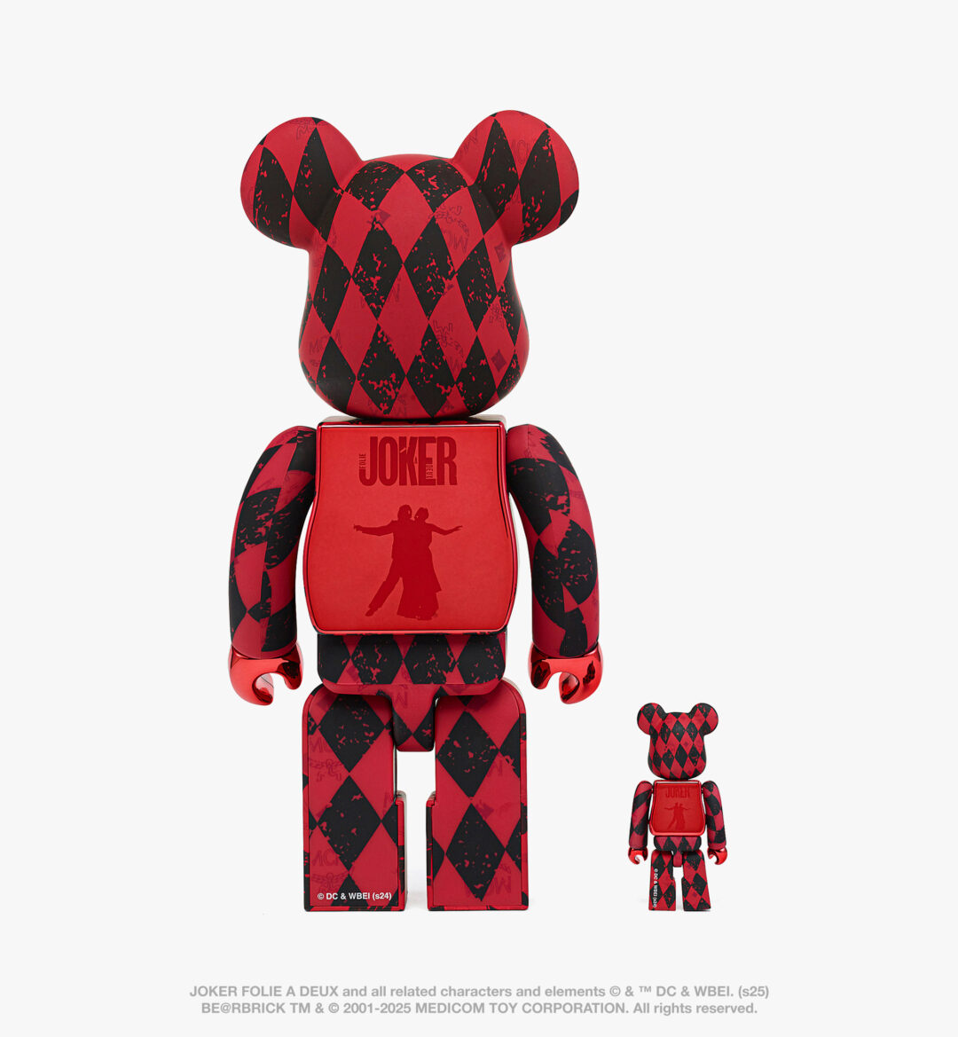 映画『ジョーカー：フォリ・ア・ドゥ』にインスパイアされた MCM × BE@RBRICK 第4弾が発売 (エムシーエム ベアブリック)