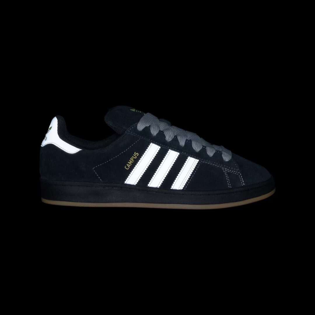 【2025年 3/6 発売】adidas Originals CAMPUS 90s ADV “Core Black/Grey Two/Gold Metallic” (アディダス オリジナルス キャンパス ADV “ブラック/グレー/ゴールド”) [JP8206]