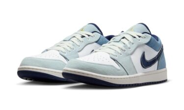 【2025年 発売予定】NIKE AIR JORDAN 1 LOW “Denim/White/Star Blue” (ナイキ エア ジョーダン 1 ロー “デニム/ホワイト/スターブルー”) [IH0648-141]