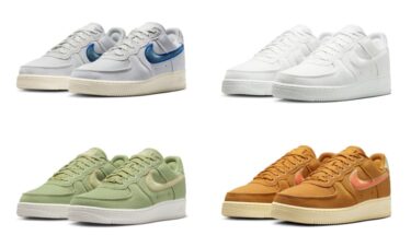 【2025年 夏 発売予定】NIKE AIR FORCE 1 LOW “Embroidery Swoosh” (ナイキ エア フォース 1 ロー “エンブロイダリー スウッシュ”) [HV1204-001/HV1204-100/HV1204-300/HV1204-700]