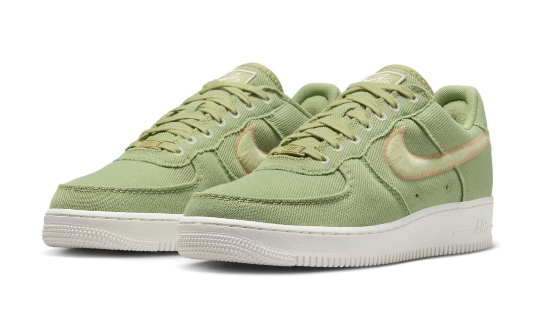 【2025年 夏 発売予定】NIKE AIR FORCE 1 LOW “Embroidery Swoosh” (ナイキ エア フォース 1 ロー “エンブロイダリー スウッシュ”) [HV1204-001/HV1204-100/HV1204-300/HV1204-700]