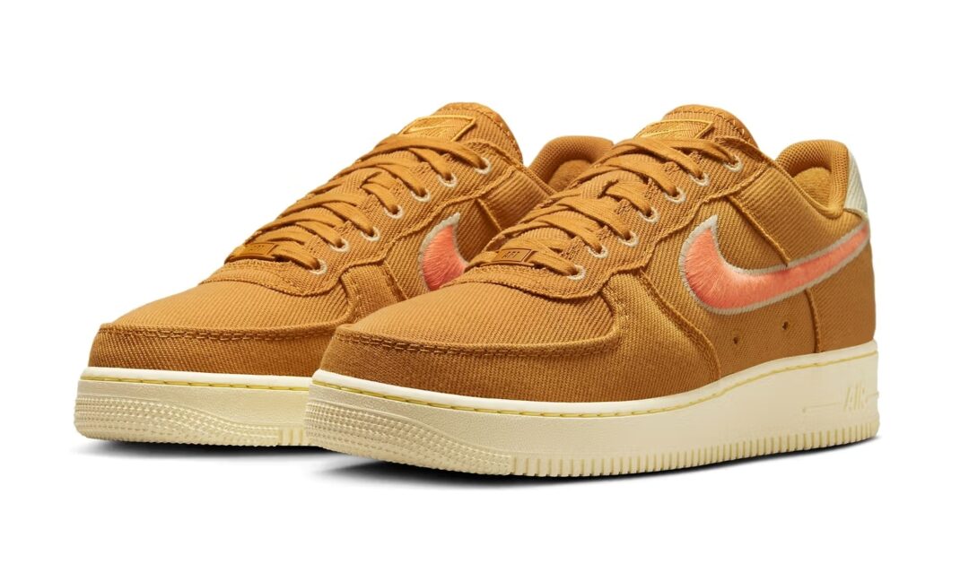 【2025年 夏 発売予定】NIKE AIR FORCE 1 LOW “Embroidery Swoosh” (ナイキ エア フォース 1 ロー “エンブロイダリー スウッシュ”) [HV1204-001/HV1204-100/HV1204-300/HV1204-700]