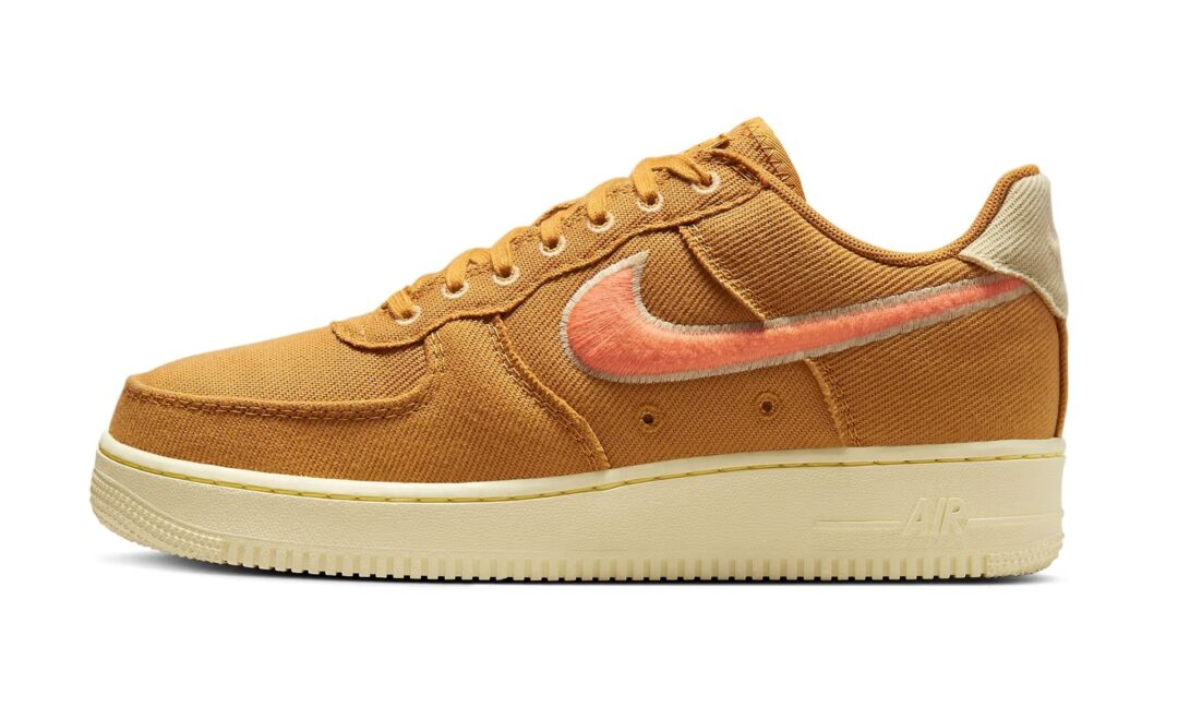 【2025年 夏 発売予定】NIKE AIR FORCE 1 LOW “Embroidery Swoosh” (ナイキ エア フォース 1 ロー “エンブロイダリー スウッシュ”) [HV1204-001/HV1204-100/HV1204-300/HV1204-700]