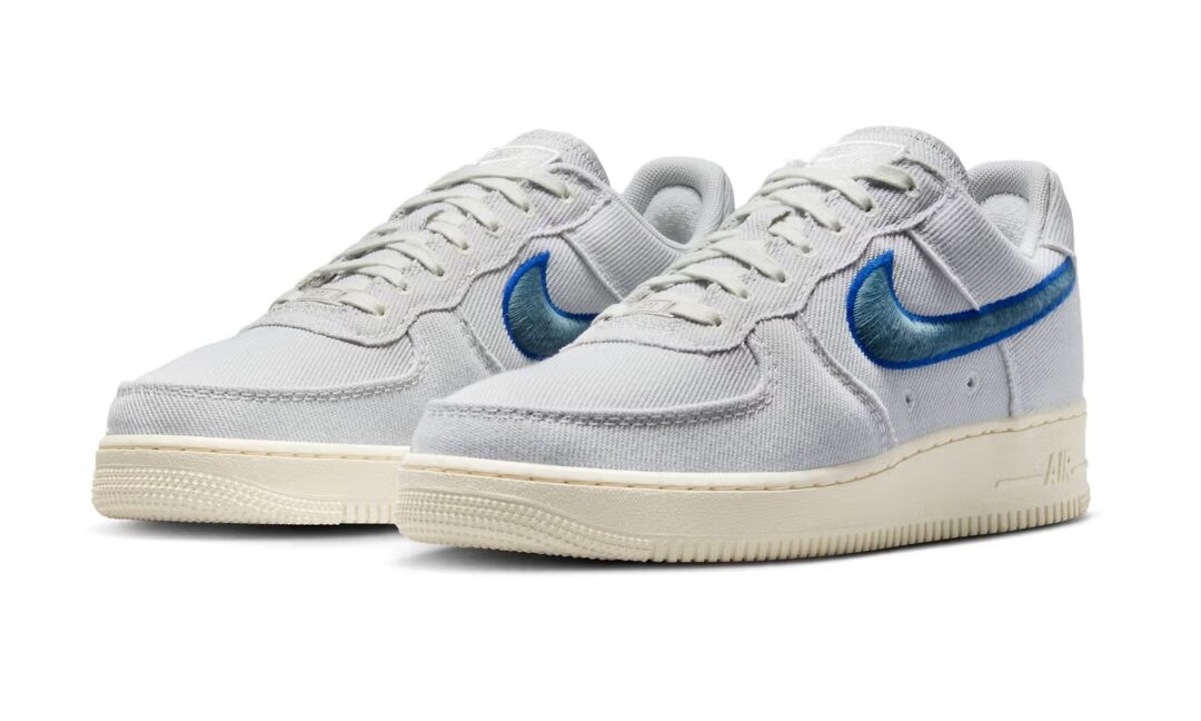 【2025年 夏 発売予定】NIKE AIR FORCE 1 LOW “Embroidery Swoosh” (ナイキ エア フォース 1 ロー “エンブロイダリー スウッシュ”) [HV1204-001/HV1204-100/HV1204-300/HV1204-700]