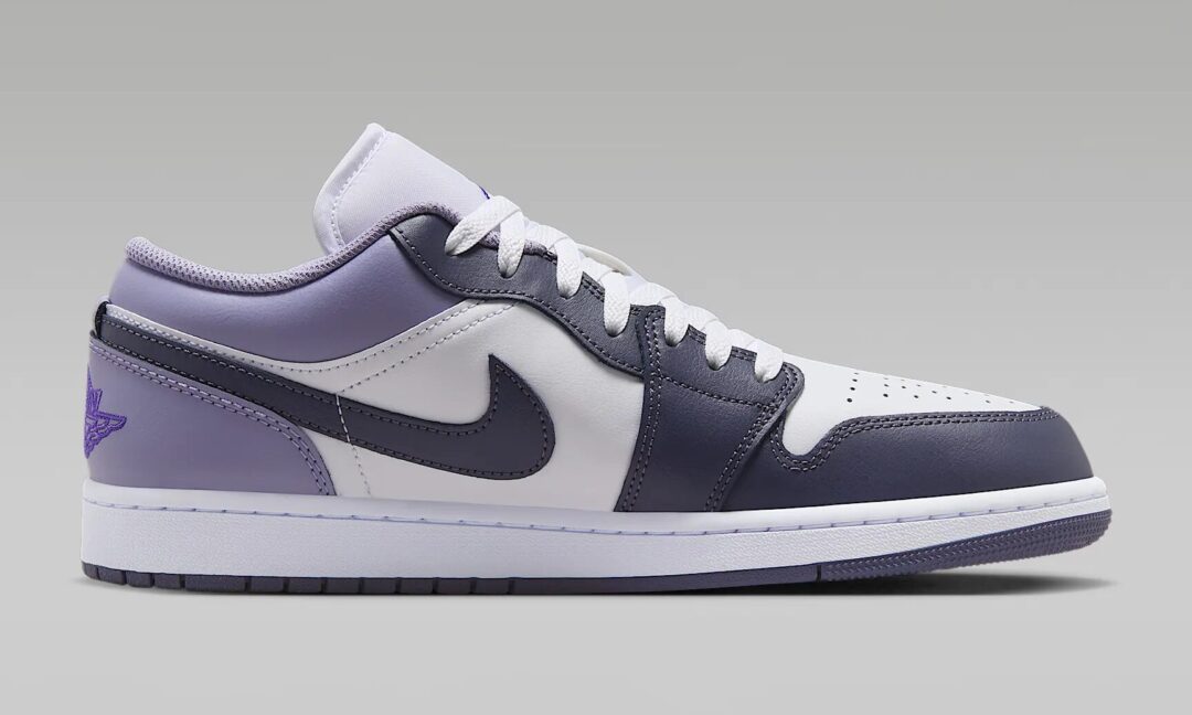 【2025年 3/10 発売】NIKE AIR JORDAN 1 LOW “White/Dark Blue Grey” (ナイキ エア ジョーダン 1 ロー “ホワイト/ダークブルーグレー”) [553558-145]