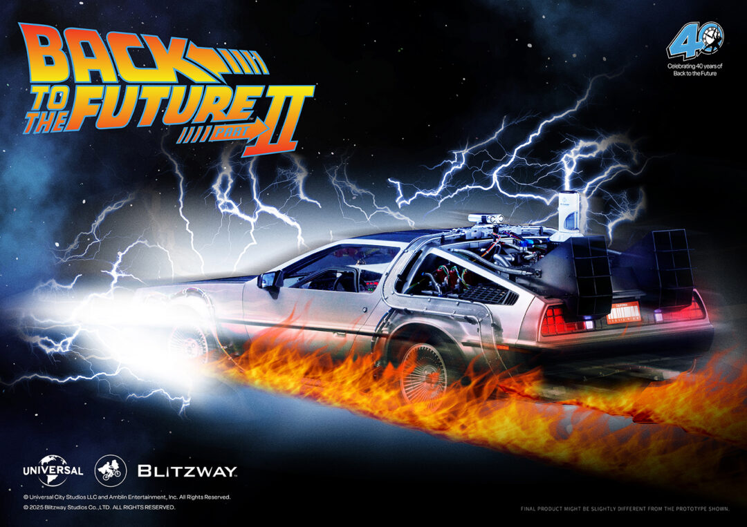 1/6スケールのバック・トゥ・ザ・フューチャー 2「デロリアン」が受注販売 (BACK TO THE FUTURE)