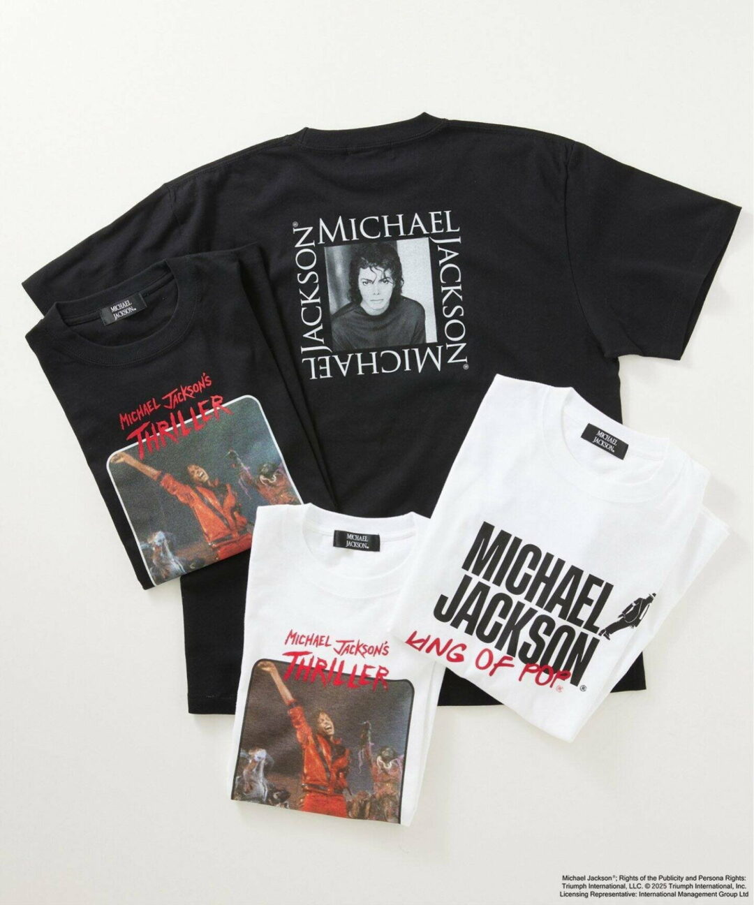 マイケル・ジャクソン × ジャーナルスタンダード レリューム コラボプリントTeeが2025年 4月中旬 発売 (JOURNAL STANDARD relume Michael Jackson)