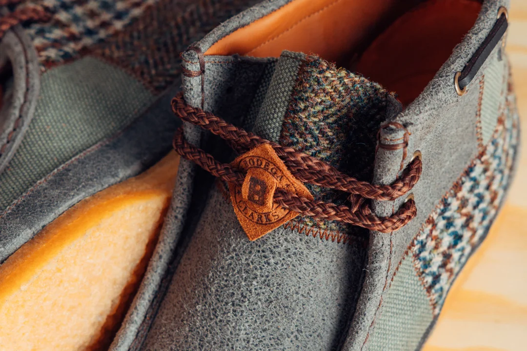 【2025年 3/27 発売】Bodega x Clarks Patchwork Wallabee 3.0 “Northeast Corridor” (ボデガ クラークス パッチワーク ワラビー “ノースイースト コリドー”) [1203A621.200]