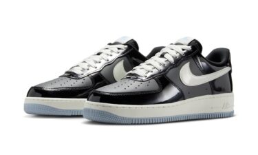 【2025年 夏 発売予定】NIKE AIR FORCE 1 LOW “Patent Leather/Black/Armory Blue” (ナイキ エア フォース 1 ロー “パテントレザー/ブラック/アーモリーネイビー”) [IB7676-001]