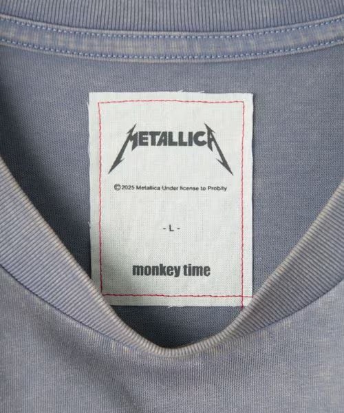 METALLICA × monkey time プリント Tシャツが2025年 4月中旬 発売 (メタリカ モンキータイム)