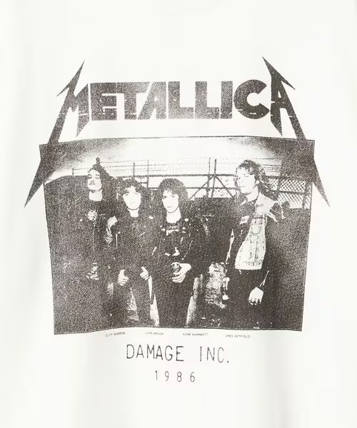 METALLICA × monkey time プリント Tシャツが2025年 4月中旬 発売 (メタリカ モンキータイム)