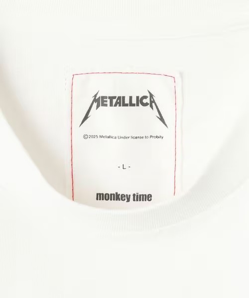 METALLICA × monkey time プリント Tシャツが2025年 4月中旬 発売 (メタリカ モンキータイム)