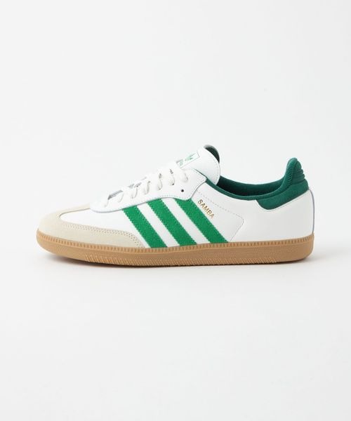 【2025年 3/21 発売】green label relaxing × adidas Originals SAMBA OG “Core White/Green” (ユナイテッドアローズ アディダス オリジナルス サンバ) [JI3202]