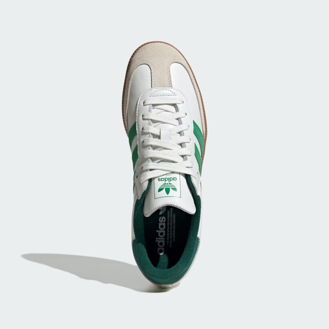 【2025年 3/21 発売】green label relaxing × adidas Originals SAMBA OG “Core White/Green” (ユナイテッドアローズ アディダス オリジナルス サンバ) [JI3202]