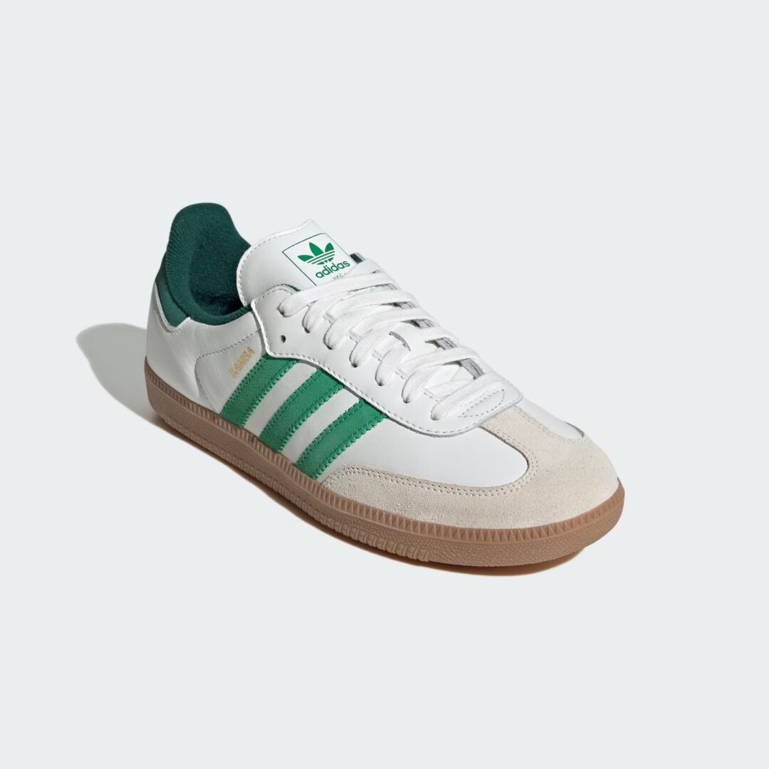 【2025年 3/21 発売】green label relaxing × adidas Originals SAMBA OG “Core White/Green” (ユナイテッドアローズ アディダス オリジナルス サンバ) [JI3202]