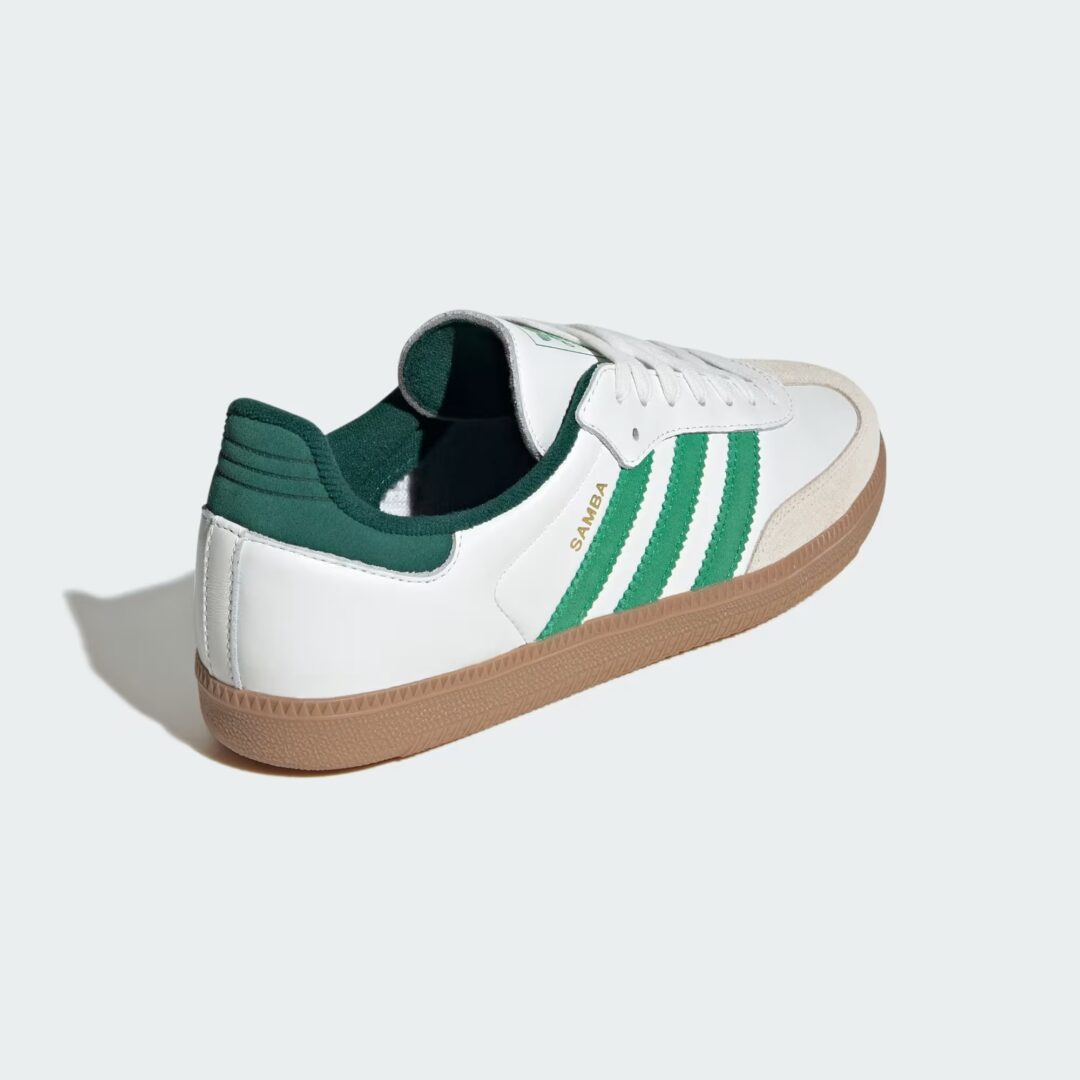 【2025年 3/21 発売】green label relaxing × adidas Originals SAMBA OG “Core White/Green” (ユナイテッドアローズ アディダス オリジナルス サンバ) [JI3202]