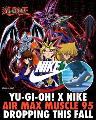 【2025年 秋 発売予定】遊☆戯☆王 x NIKE AIR MAX 95 QS "White/Psychic Blue" (Yu-Gi-Oh! 遊戯王 ナイキ エア マックス "ホワイト/サイキックブルー”) [II7404-100/II7404-400]