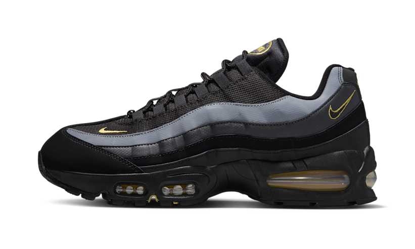 【2025年 発売予定】NIKE AIR MAX 95 BIG BUBBLE OG “Black/Buff Gold/Anthracite” (ナイキ エア マックス 95 ビッグバブル “ブラック/ゴールド/アンスラサイト”) [IB7682-002]