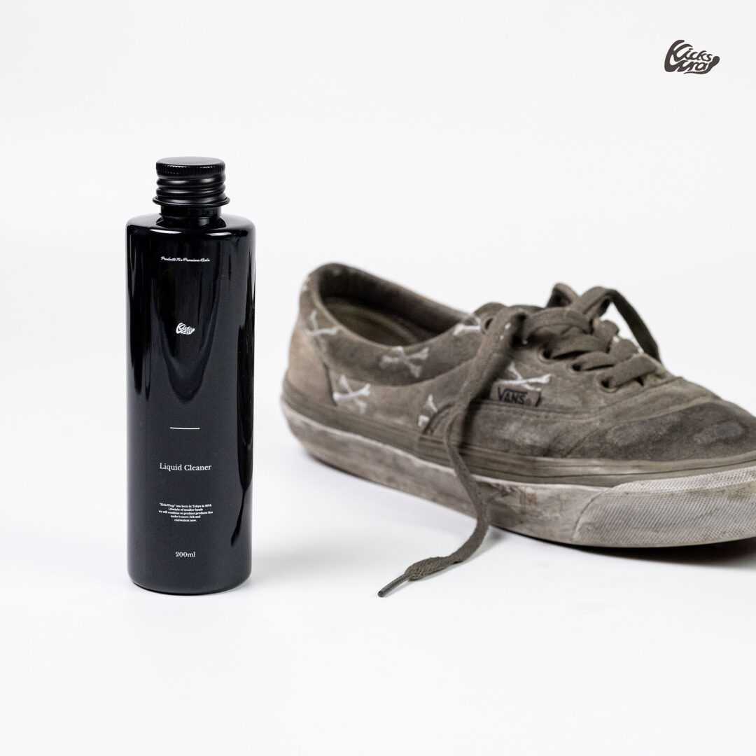 KicksWrapから最新オリジナルシューケアキット「Professional Shoe Care Kit」と濃縮液体タイプクリーナー「Liquid Cleaner 200ml」が2025年 3/20 19:00~先行予約 (キックスラップ)