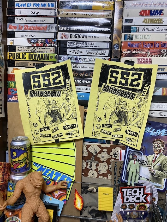 SSZ × PHINGERIN 別注コレクションが2025年 3/14 & 3/15 発売 (SURF SKATE ZINE 2025年 春夏 フィンガリン)