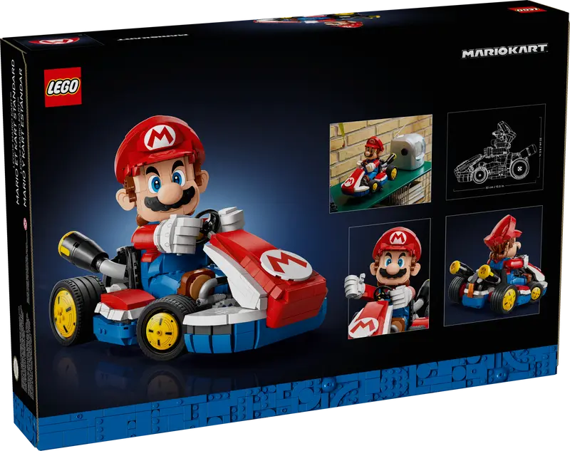 レゴ × スーパーマリオ “スタンダードカート”が2025年 5/15 発売 (LEGO SUPER MARIO CART STANDARD)