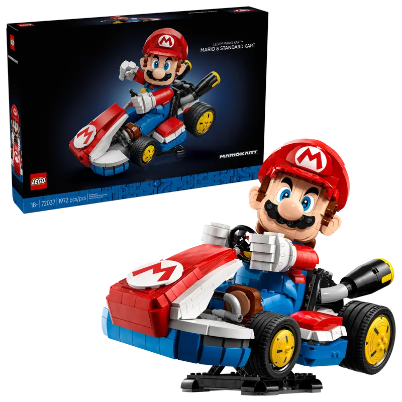 レゴ × スーパーマリオ “スタンダードカート”が2025年 5/15 発売 (LEGO SUPER MARIO CART STANDARD)