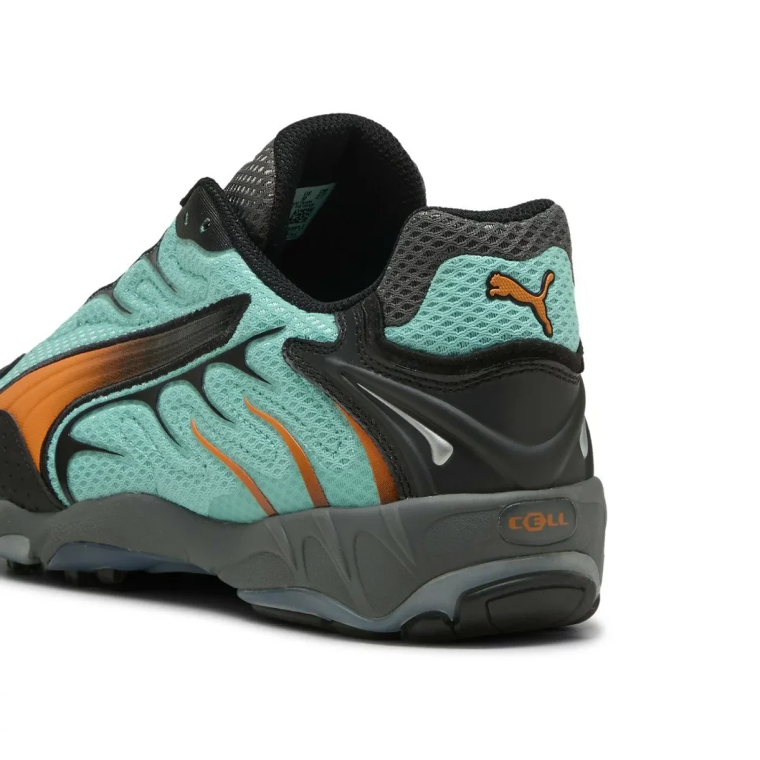 【2025年 3/14 発売】PUMA INHALE “Aquatic/Orange Glo” (プーマ インヘイル) [401560-04]