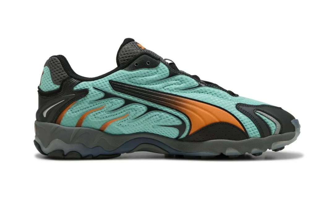 【2025年 3/14 発売】PUMA INHALE “Aquatic/Orange Glo” (プーマ インヘイル) [401560-04]