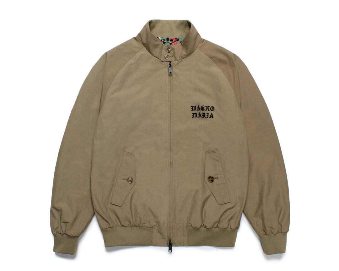 WACKO MARIAから「BARACUTA / G9 HARRINGTON JACKET」コラボが2025年 3/15 発売 (ワコマリア バラクータ 2025年 春夏)