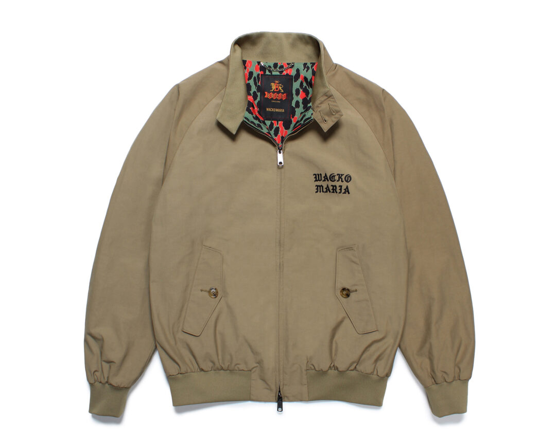 WACKO MARIAから「BARACUTA / G9 HARRINGTON JACKET」コラボが2025年 3/15 発売 (ワコマリア バラクータ 2025年 春夏)