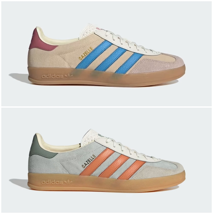 【2025年 3/14 発売】adidas Originals GAZELLE INDOOR “Sand Strata/Wonder Silver" (アディダス オリジナルス ガゼル インドア) [JQ0010/JQ0011]