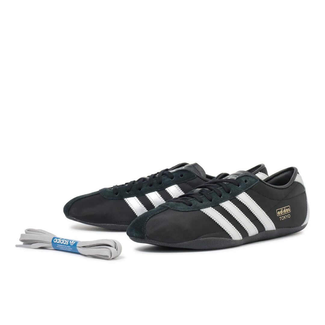 【2025年 3/28 発売】BILLY’S 別注 adidas Originals W TOKYO “Black/Silver” (ビリーズ アディダス オリジナルス トーキョー “ブラック/シルバー”) [JQ0962]