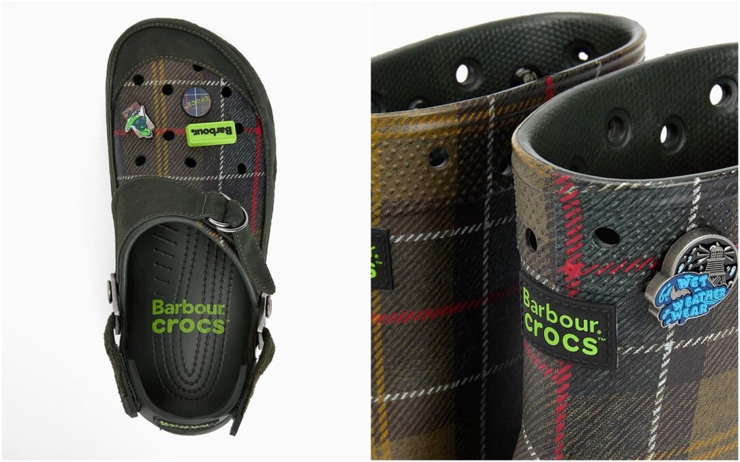 Crocs × Barbour Classic Clog & Classic Bootが2025年 4月 発売予定 (クロックス バブアー クラシック クロッグ ブーツ)