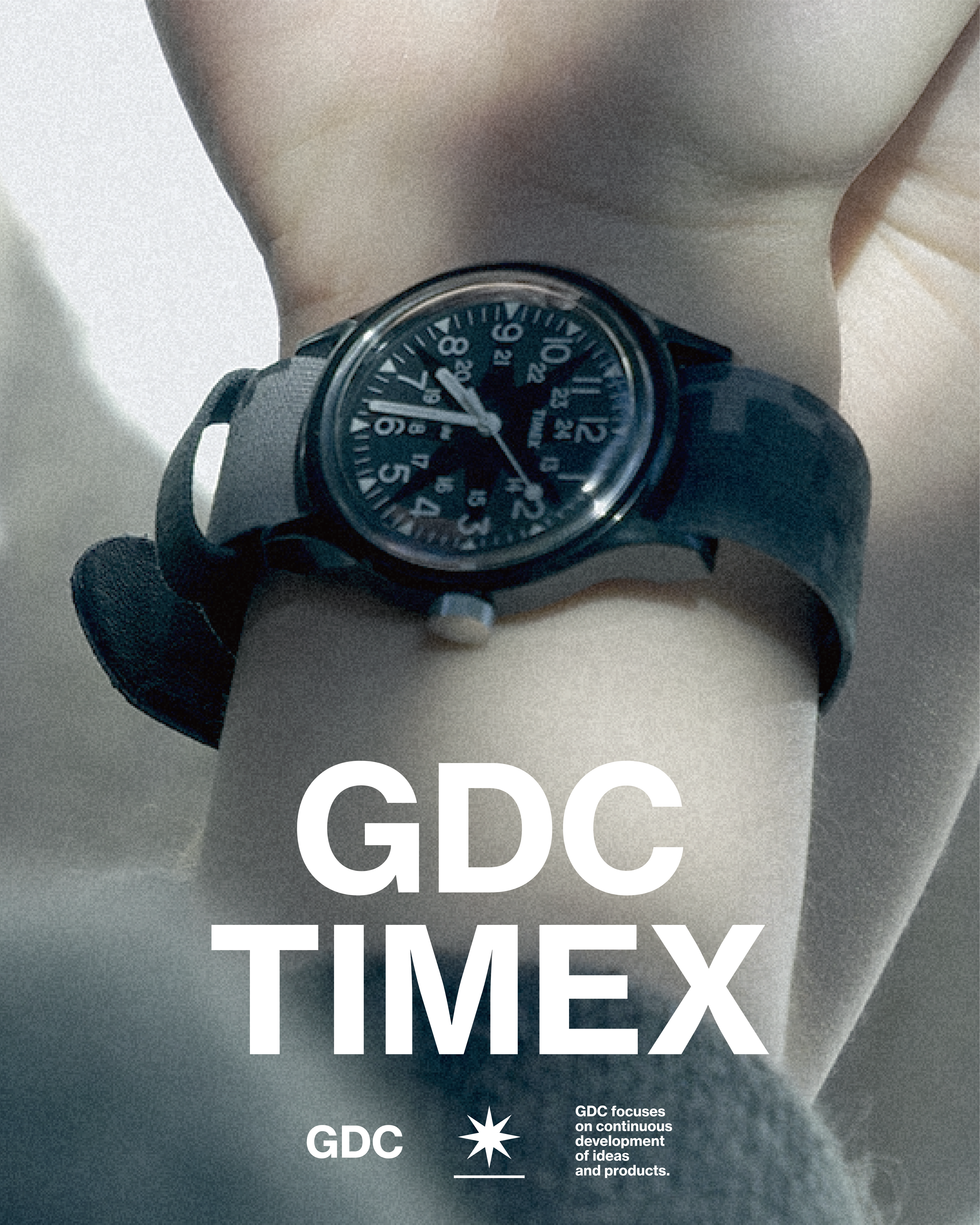 GDC × TIMEX コラボ Camber & SS TEEが2025年 3/22 発売 (ジーディーシー タイメックス 熊谷隆志)