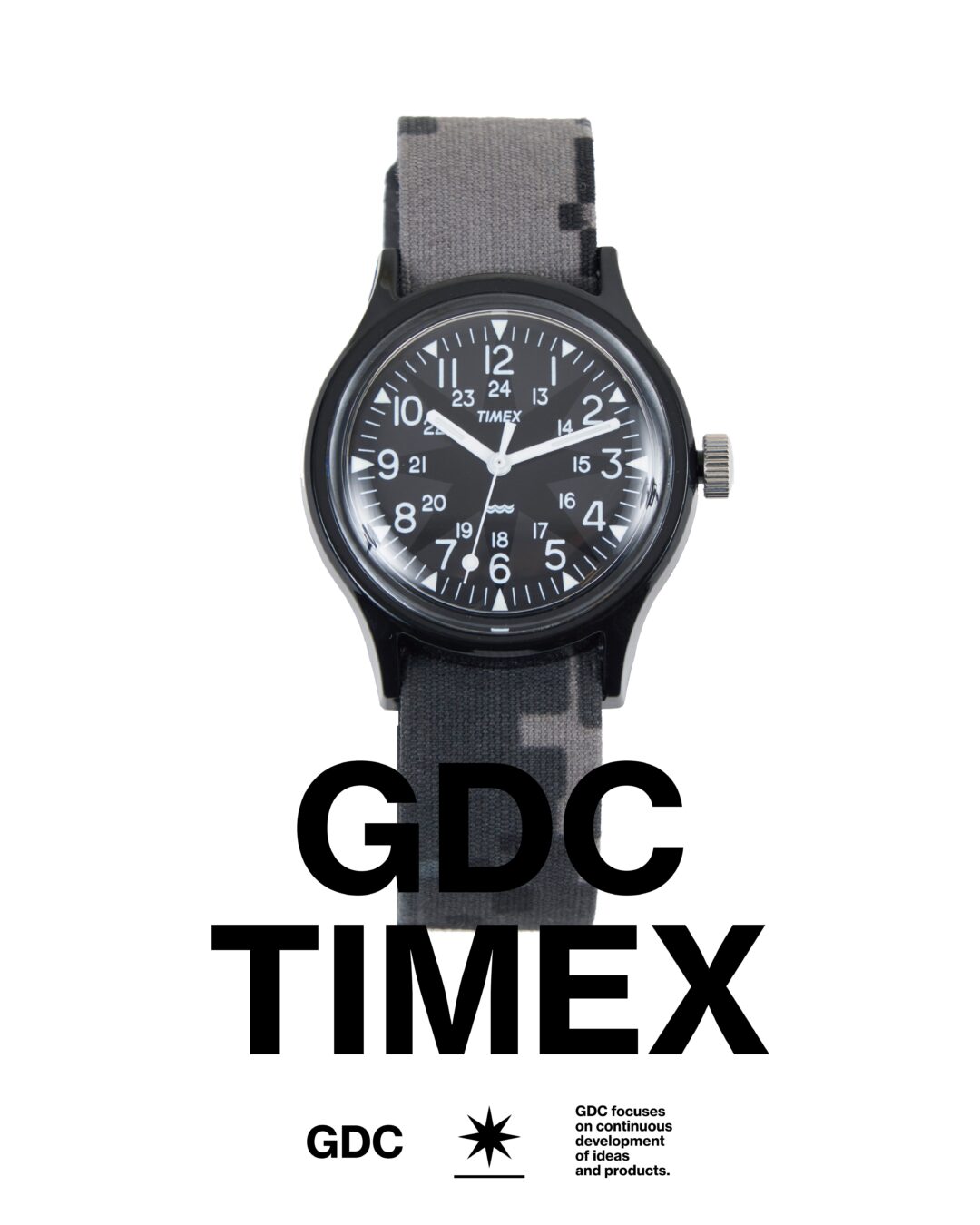 GDC × TIMEX コラボ Camber & SS TEEが2025年 3/22 発売 (ジーディーシー タイメックス 熊谷隆志)